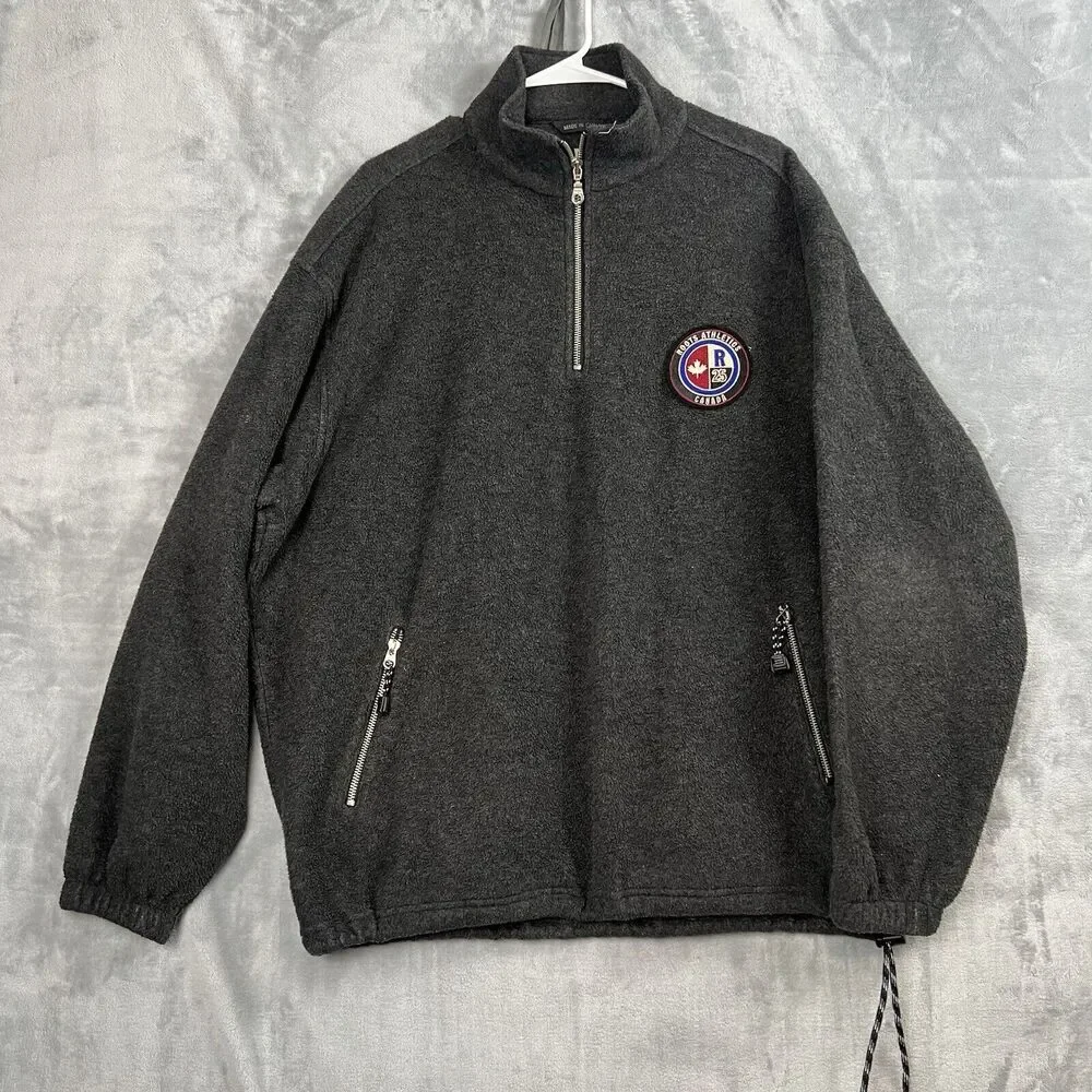 Roots Canada‎ Sweater Large Athletics 25th Anniversay Edition Pullover Jacket